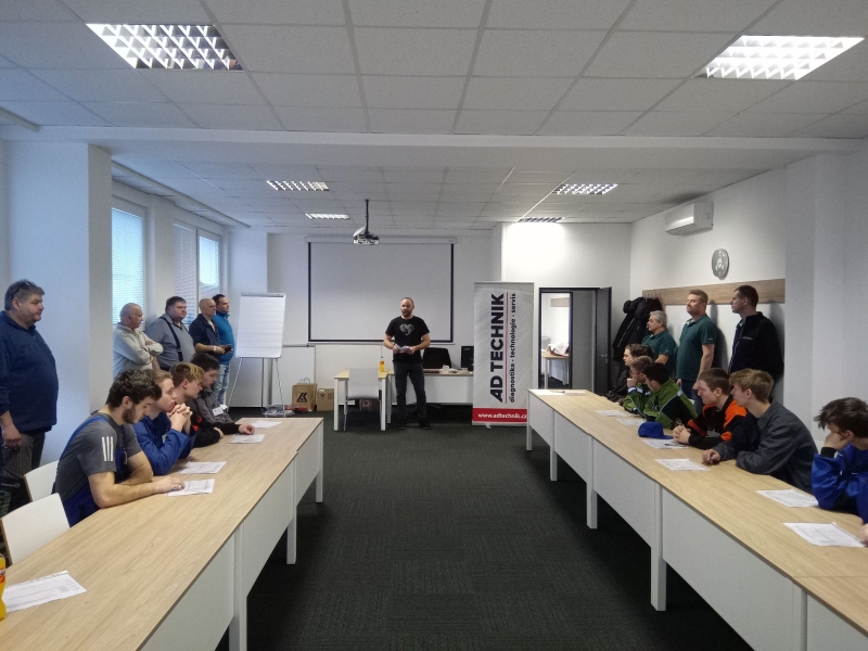 Krajské kolo soutěže Automechanik Junior 2025