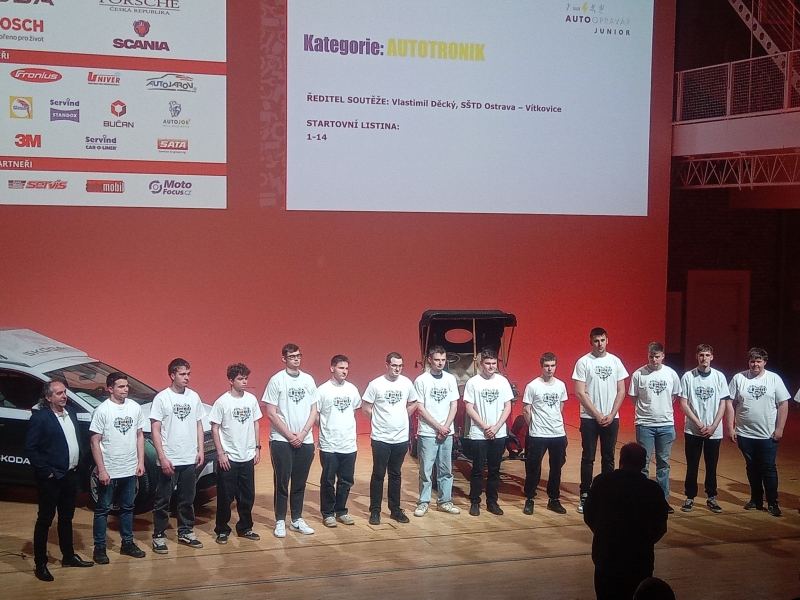 Celostátní finále soutěže AUTOOPRAVÁŘ JUNIOR 2025