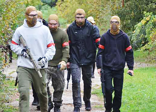 Sportovní den v areálu Airsoft parku Grygov